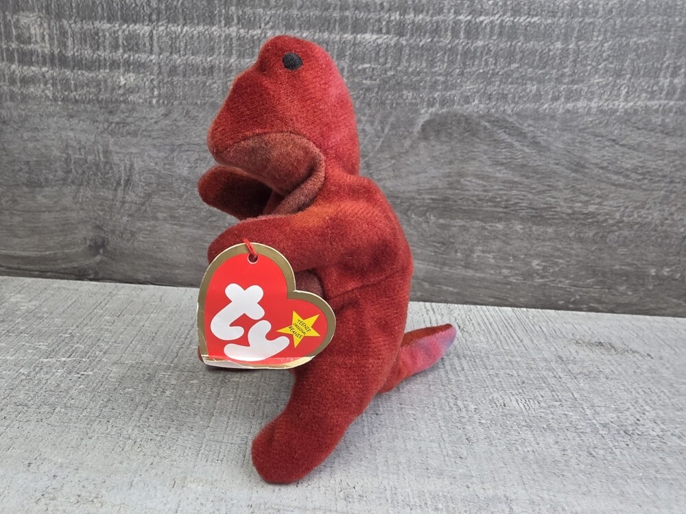 McDonald's Ty Teenie Beanie Rex The Tyranosaures Rex 1999 With Tag g63e